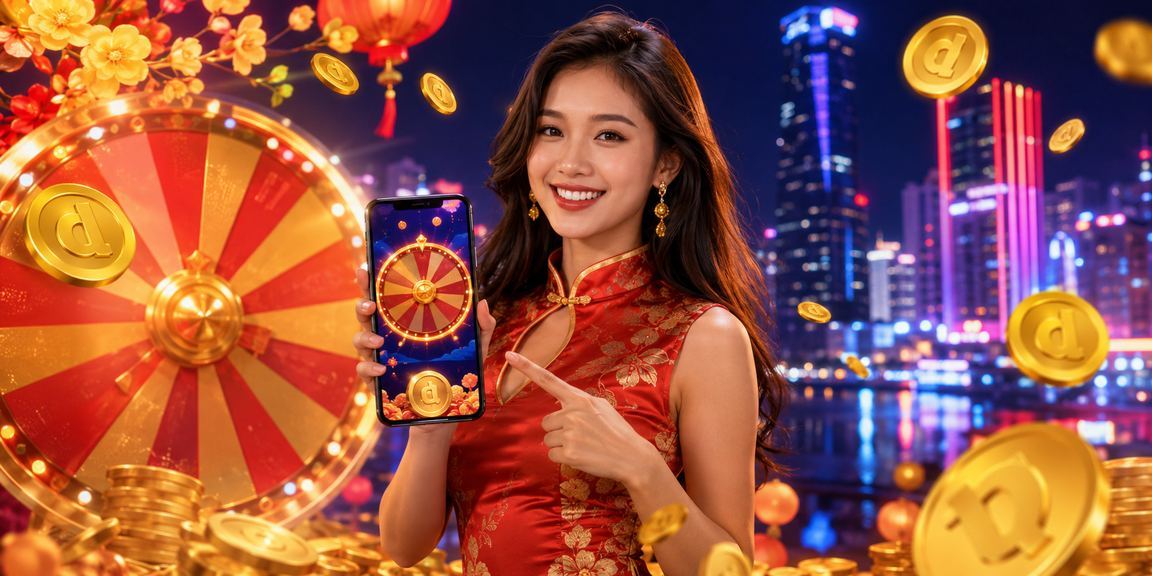 Thành phố Hồ Chí Minh với ánh đèn neon và bốc thăm trúng thưởng